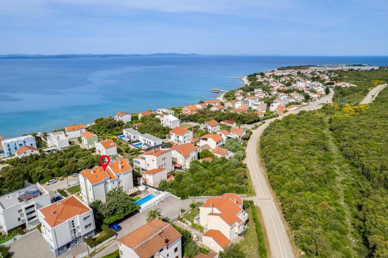Villa Mirela Petrcane Bagian luar foto